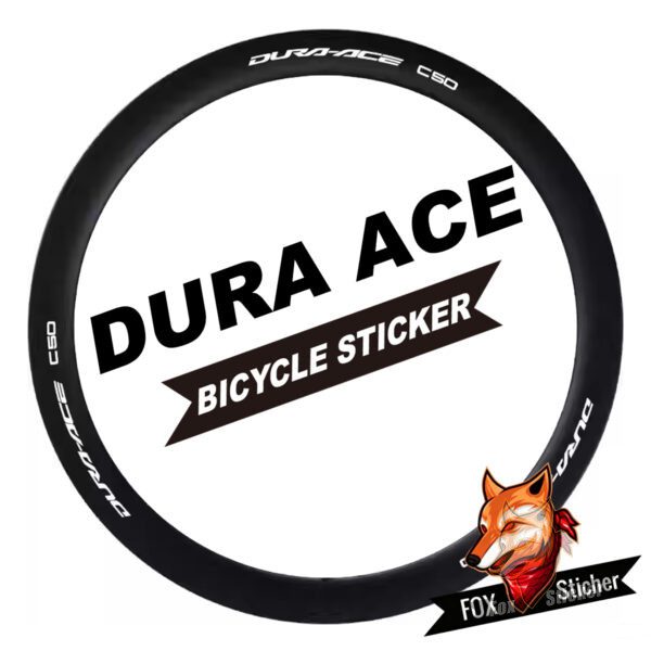 DA C50轮组贴纸R9270公路车单车碳刀圈改色贴纸反光防水dura ace