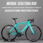 适用于MERIDA SCULTURA95 D公路自行车贴纸保护贴膜隐形车衣