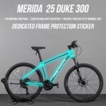 适用于MERIDA 公爵300山地自行车贴纸车架车衣防水隐形保护贴膜