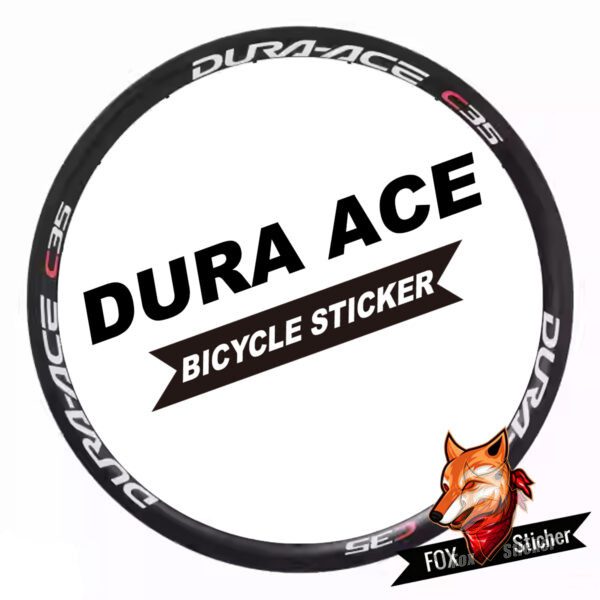 dura ace c35轮组贴纸公路车单车碳刀圈轮圈反光贴纸防水个性定制