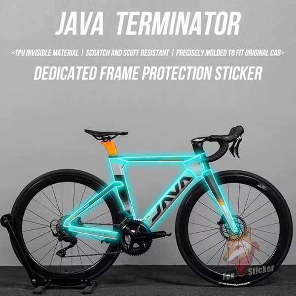 Suitable for JAVA SUPREMA road bike frame protective film full bike sticker