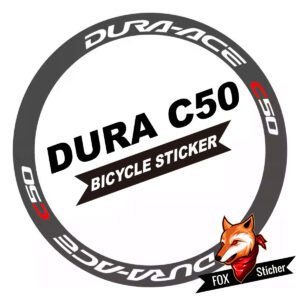 DA C50 7900轮组贴纸公路车单车碳刀圈改色贴纸反光防水dura ace