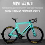 适用于JAVA VOLOTA公路自行车贴纸车衣保护贴膜全车防水车架