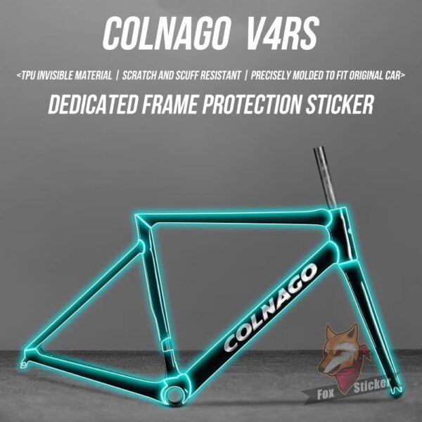 1 适用于Colnago24款V4RS公路自行车贴纸防水车衣保护贴纸膜