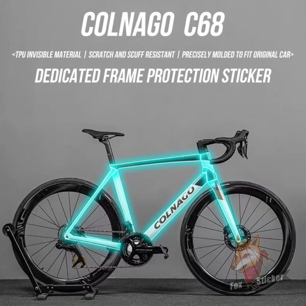 适用于Colnago C68公路自行车贴纸改色车架防水车衣保护贴纸膜