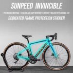 适用于SUNPEED 公路自行车贴纸车架隐形车衣防水保护贴