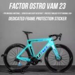 适用于FACTOR OSTRO VAM23款公路自行车贴纸保护膜防水车衣