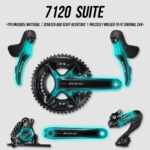 适用于喜玛诺7120变速套件保护膜公路自行车曲柄牙盘手变保护膜