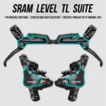 适用于SRAM LEVEL TL刹车保护膜山地自行车套件碟刹TPU车衣
