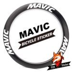 Mavic Tour de France team edition wheelset stickers, road bike carbon disc rim reflective waterproof custom Mavic
