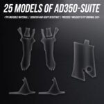 适用于XDS25款AD350变速套件保护膜公路车碟刹手变后拨贴膜