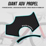 Suitable for GIANTA PROPEL ADV PP road bike frame bottom bracket rubber protective sticker
