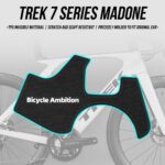 适用于TREK 7代马东七代公路自行车贴纸车架五通处橡胶保护贴