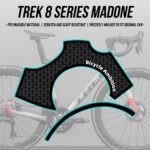 适用于TREK 8代马东八代公路自行车贴纸车架五通处橡胶保护贴