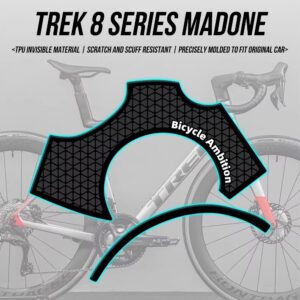 适用于TREK 8代马东八代公路自行车贴纸车架五通处橡胶保护贴