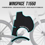 适用于Winspace T1550公路自行车贴纸车架五通处橡胶保护贴