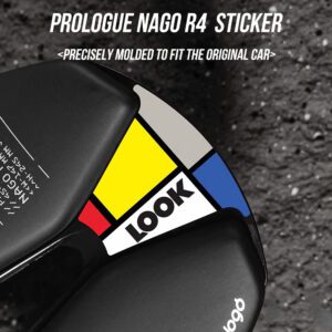 适用于 prologo NAGO R4坐垫贴纸改色环法队版公路车座垫涂装