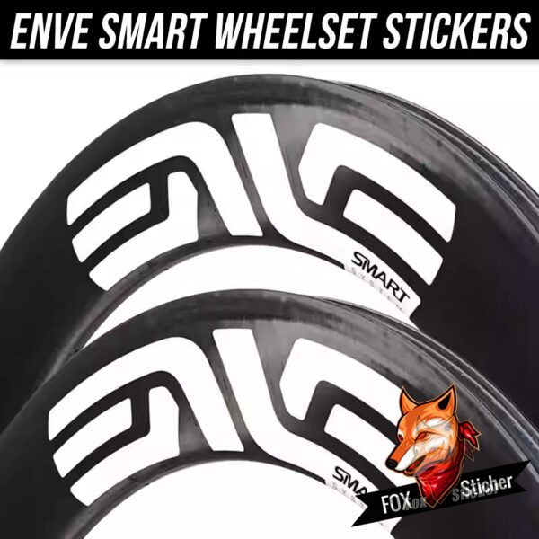 1 ENVE SES SMART轮组贴纸公路车环法车队版碳刀圈改色贴纸防水定制