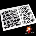 ENVE AG25轮组贴纸3M防水不留胶山地车贴碳轮圈轮组单车自行车贴