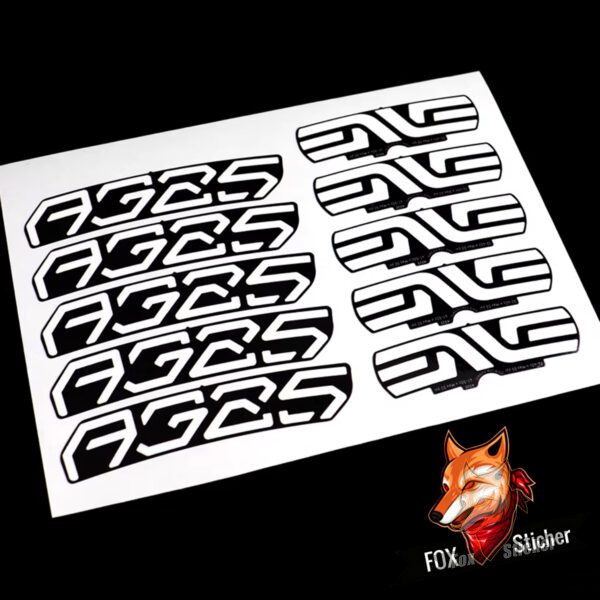 ENVE AG25轮组贴纸3M防水不留胶山地车贴碳轮圈轮组单车自行车贴