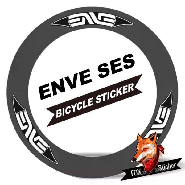 1 EVNE SES特别版轮组贴纸公路单车碳刀圈轮圈改色个性反光防水贴纸