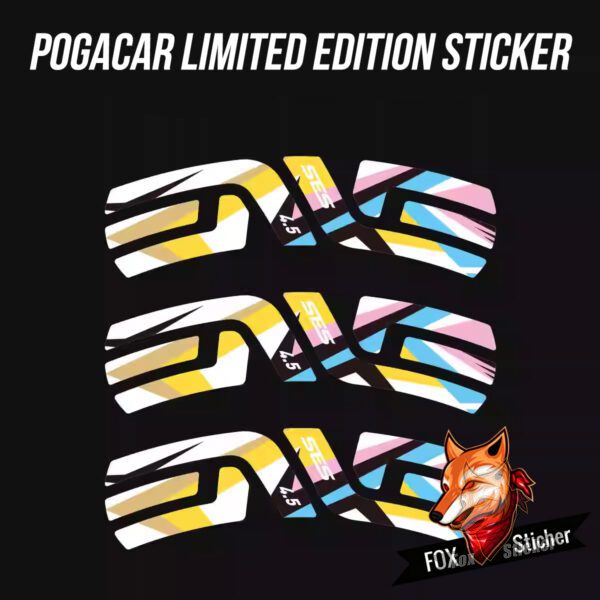 ENVE波加查梅花限量贴纸公路车碳刀轮圈SES 4.5/6.7POGACAR V4Rs