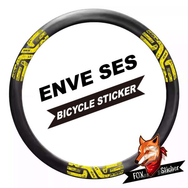 1 ENVE Pogacar Tour de France Wheelset Sticker Road Bike Carbon Clincher Wheel Ring SES 3.4/4.5/6.7 POGACAR
