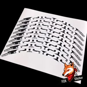 e13 lg1轮组贴纸山地车轮圈改色反光车贴定制27.5/29 thehive