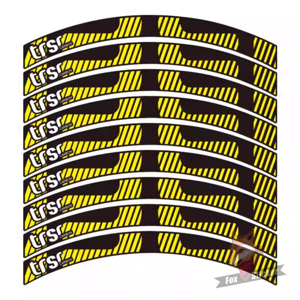 e13 tsr carbon轮组贴纸山地车轮圈单车贴反光27.5/29thehive