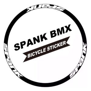 SPANK土坡山地BMX轮组轮圈贴纸 防水防晒多色可选20/24/27.5/29寸