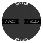 DT ARC 1100 DISC大饼贴纸公路车封闭轮组TT计时场地车碳轮改色