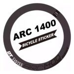 DT ARC 1400轮组贴纸公路车碳刀圈轮圈改色贴纸单车贴定制防水