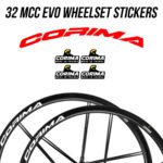 2025新款COR1MA 32 MCC EVO轮组贴纸公路车贴碳刀改色定制碳纤维