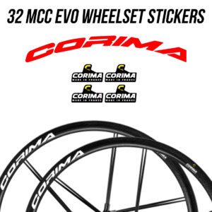 2025新款COR1MA 32 MCC EVO轮组贴纸公路车贴碳刀改色定制碳纤维