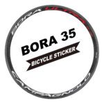 cp bora 35贴纸立体碳刀轮组公路车单车贴定制轮圈改色campagnolo