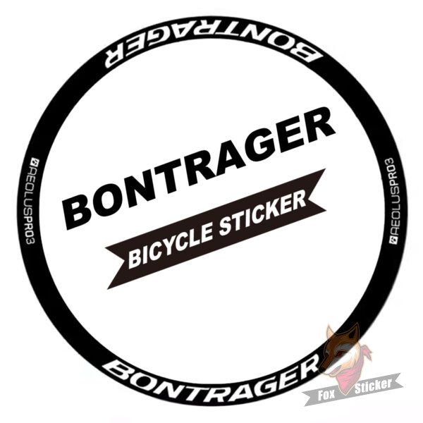 bontrager棒槌哥pro 3公路轮组贴纸碳刀圈铝刀改色多色TREK崔克