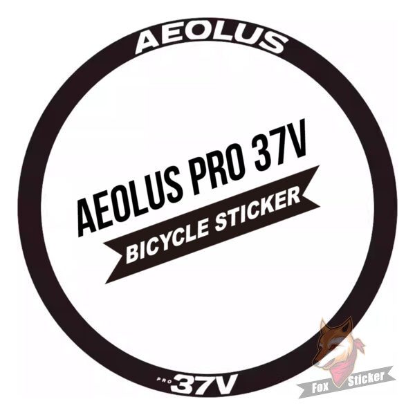 1` bontrager49V轮组贴纸公路车贴碳刀圈轮圈反光贴崔克 Aeolus Pro