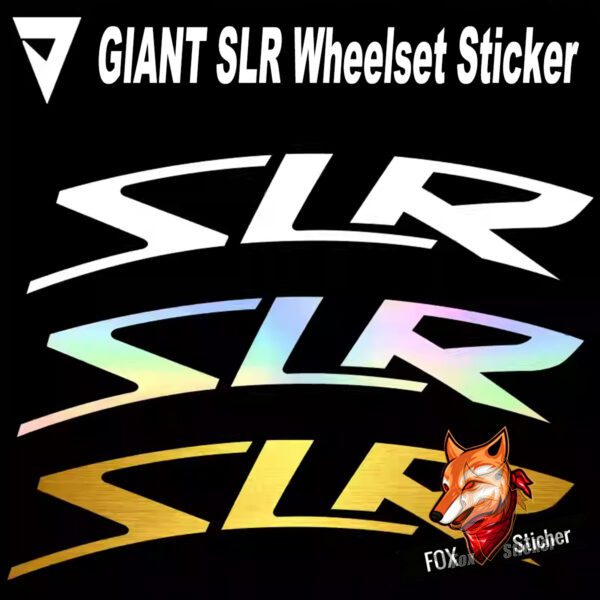 捷安特SLR 40轮组贴纸公路车贴碳刀圈改装改色定制防水单车TCR 10