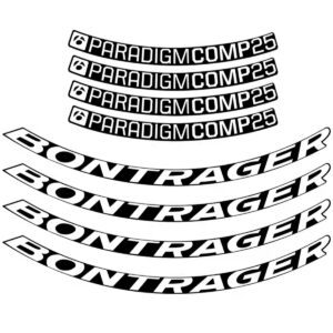 Paradigm贴纸Comp 25轮组公路车贴AL 3车轮装饰