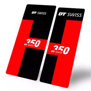 DT 350花鼓贴纸公路车山地车贴车轮组碳刀圈轮圈定制防水DT SWISS
