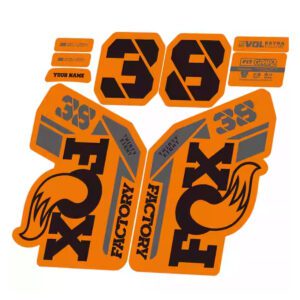 2022款FOX 38贴纸山地车贴前叉改色个性定制防水AM FACTORY