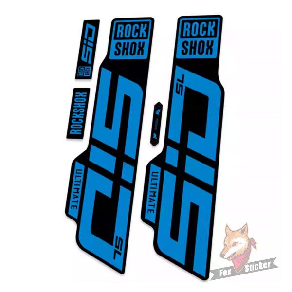 2025新款SiD SL Ultimate前叉贴纸山地车贴防水定制单车RockShox