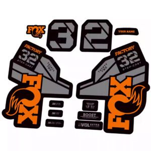 2022款FOX32 factory前叉贴纸山地车贴个性定制防水step cast