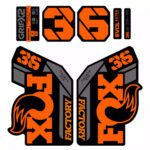 2025新款FOX 36 Factory前叉贴纸山地车贴个性定制防水step cast
