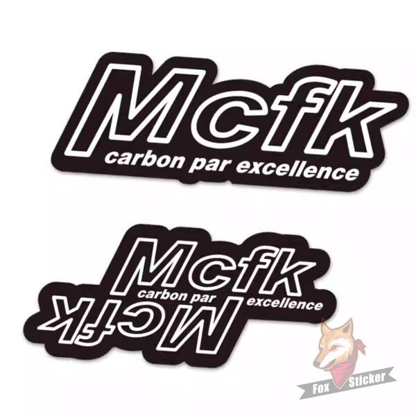 MCFK单车贴纸公路车山地车架把立座管座杆前叉个性涂装定制环法