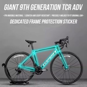 适用于GIANT九代TCR ADV公路自行车贴纸保护贴膜防水隐形车衣