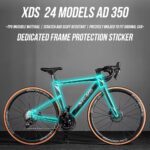 适用于24款XDS ad350/300公路自行车贴纸车衣车架贴膜保护膜