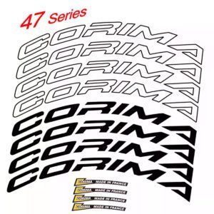 2022款MCC 47贴纸公路车轮组自行车单车贴反光防水碳刀圈定制WS