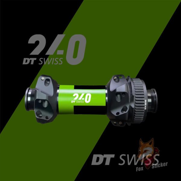 DT240花鼓贴纸公路车山地车贴车轮组碳刀圈轮圈定制防水DT SWISS