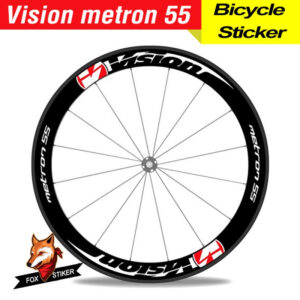 Road Bicycle Wheels Rim Decal Stickers for Vision Metron 55